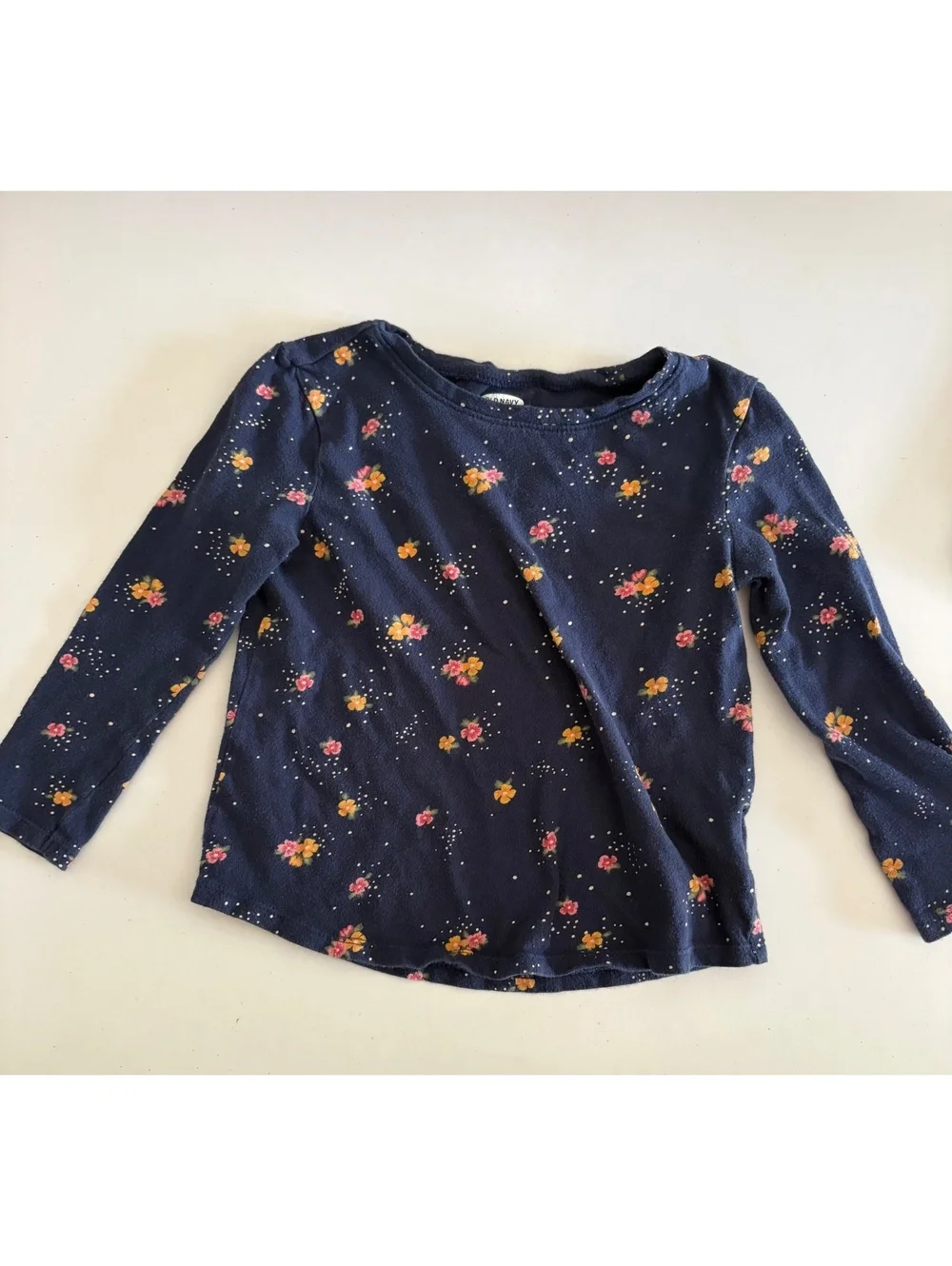 Old Navy 4T flower long sleeve shirt